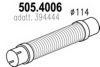 DAF 394444 Flex Hose, exhaust system